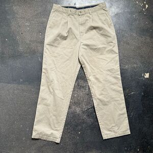 Dockers Pleated Pants Mens Size 36x32 Formal Wear Cotton Blend